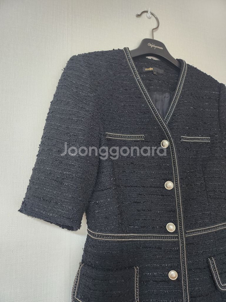 마쥬 maje 트위드원피스--2