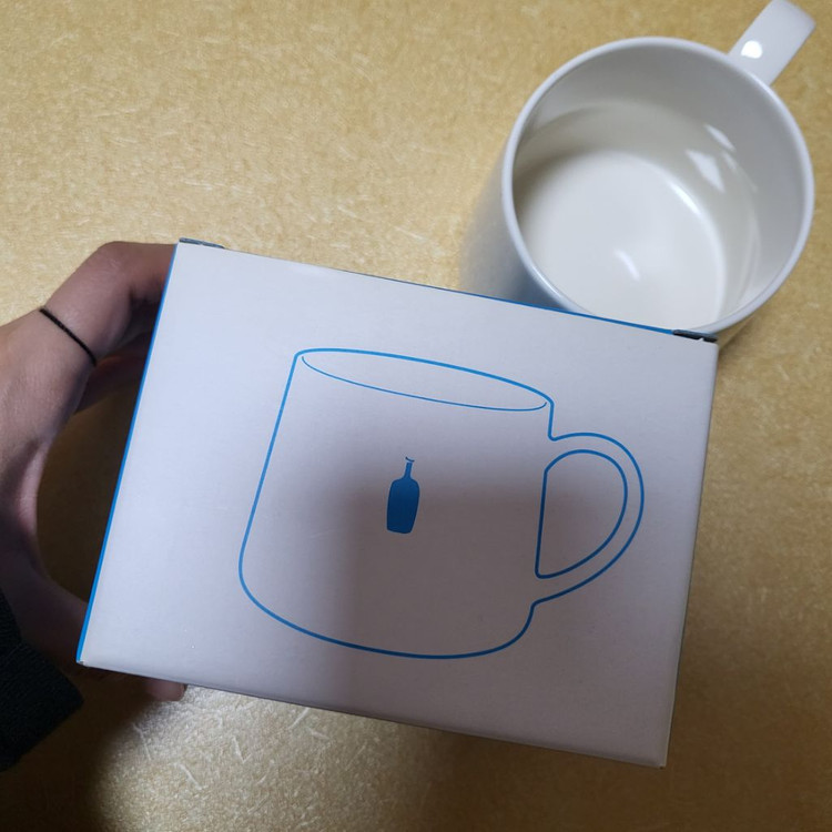 블루보틀 머그 보관 미사용 판매 이미지