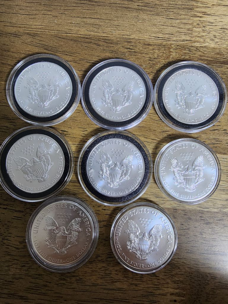 이글 은화 8개 일괄 최종인하 이미지