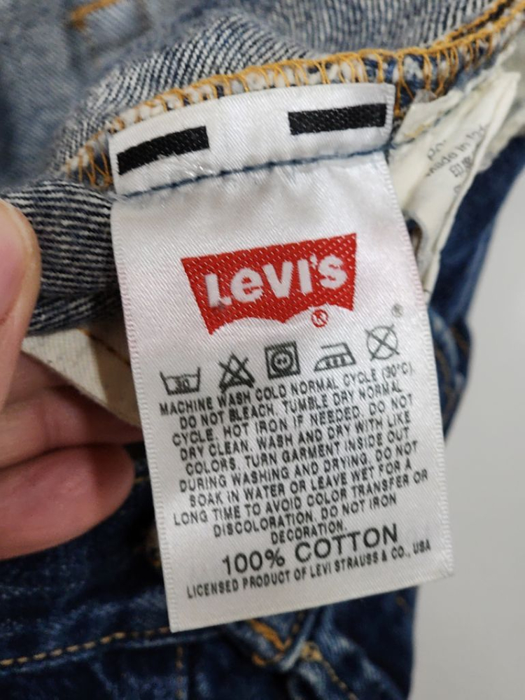 (32) 리바이스 501 청바지 중청워싱 데님팬츠 이미지