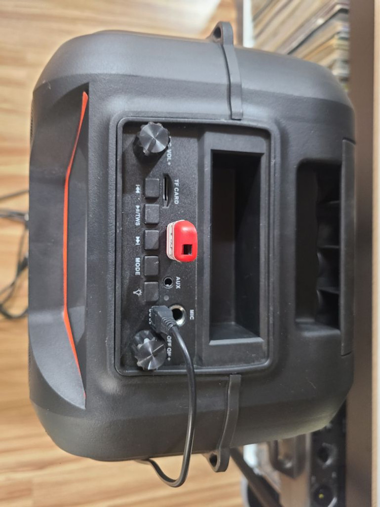 블루투스 스피커(FM라디오/블루투스/USB/마이크/TF 이미지