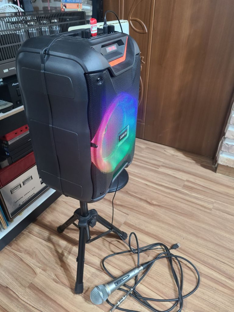 블루투스 스피커(FM라디오/블루투스/USB/마이크/TF 이미지