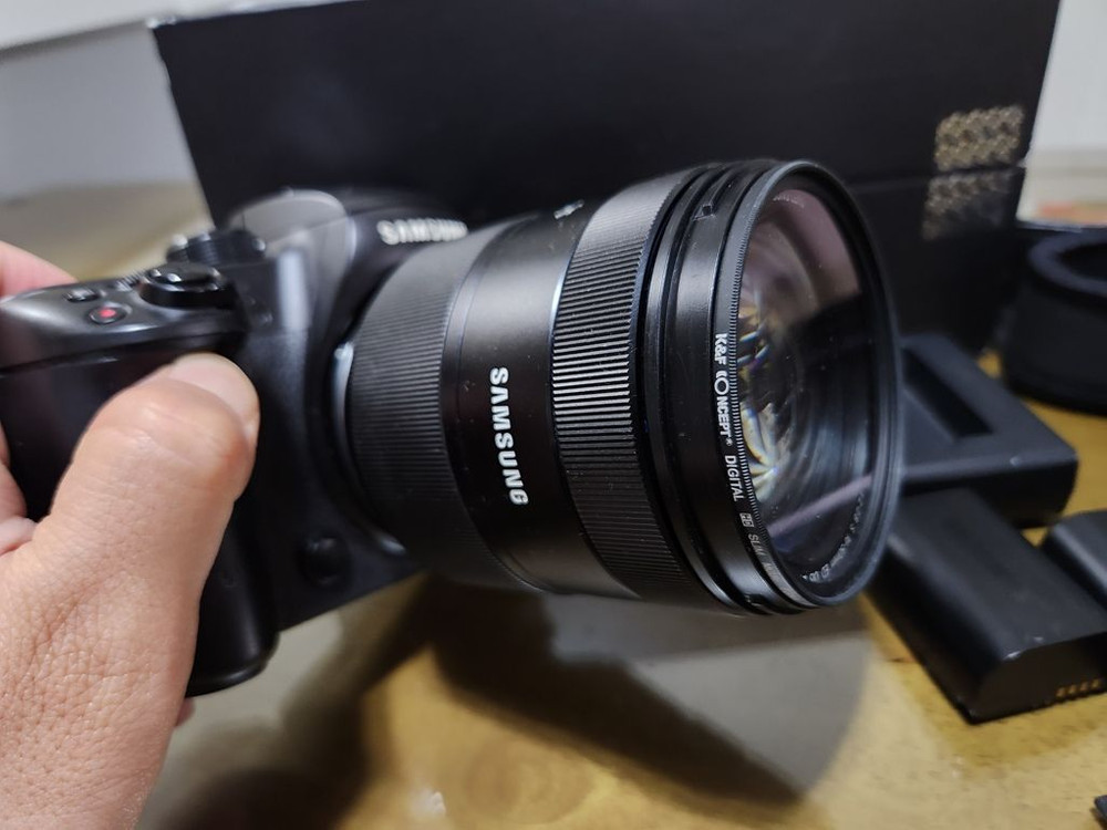삼성 NX 16-50S 슈퍼맨 렌즈 A+급 F2.0-2--1