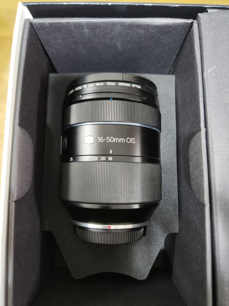 삼성 NX 16-50S 슈퍼맨 렌즈 A+급 F2.0-2--4