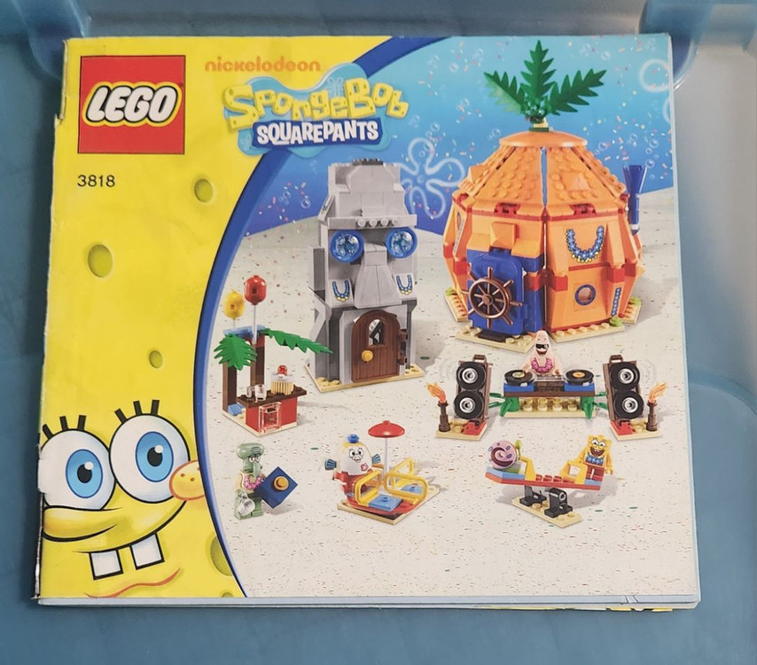 레고 스폰지밥 바닷속 파티 3818 팝니다 이미지
