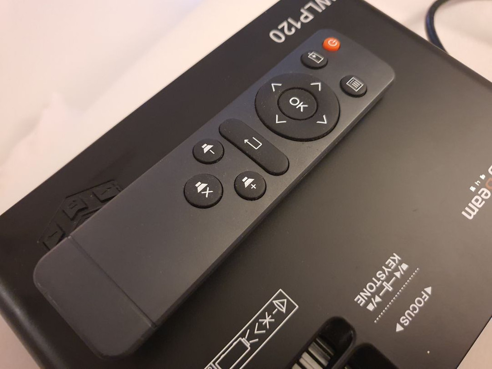 애니빔 무선미러링 LED 빔 프로젝터 WLP120 이미지