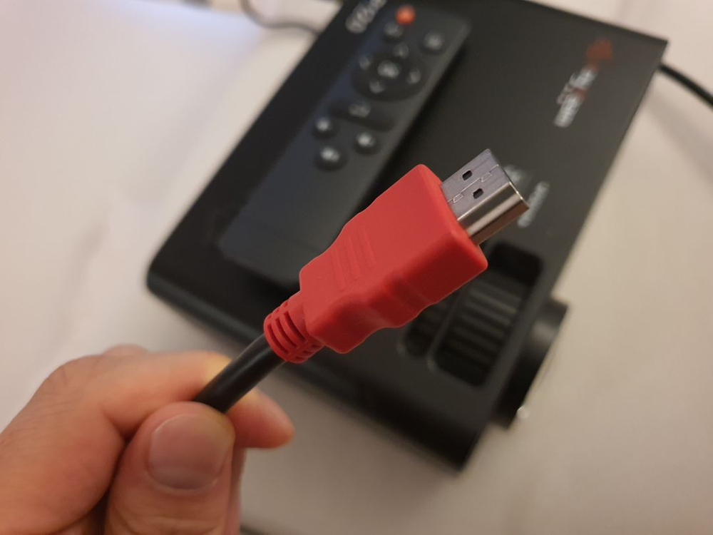 애니빔 무선미러링 LED 빔 프로젝터 WLP120 이미지