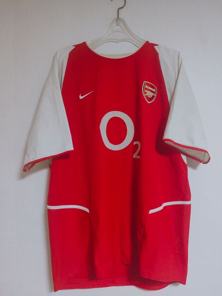 [XL] 아스날 피레스 무패우승 03/04 O2 유니폼 이미지