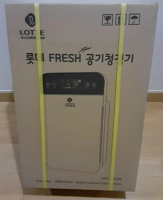 롯데 프레쉬 공기청정기 미개봉 이미지