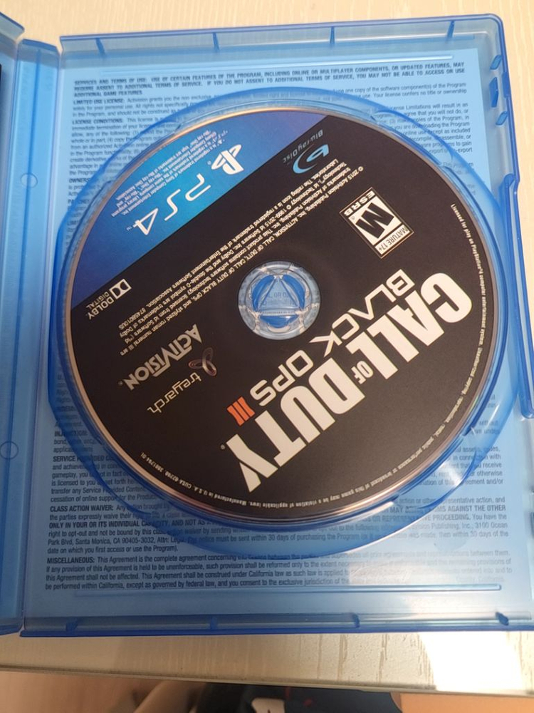 PS4 콜오브듀티 블랙옵스3--1