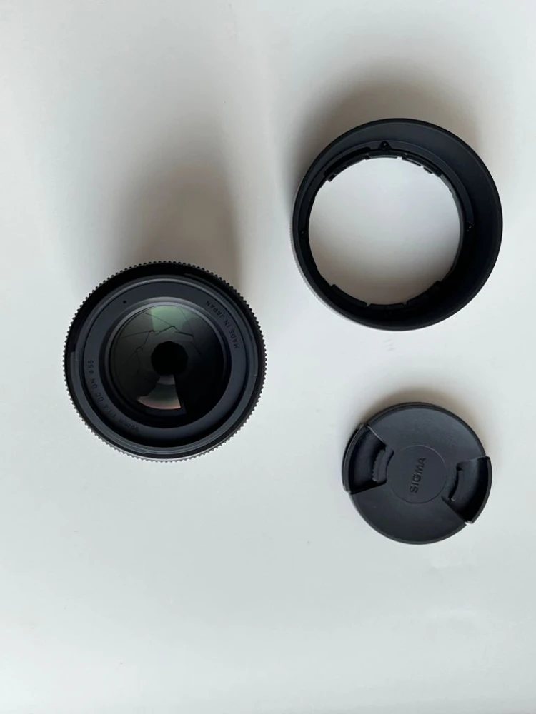 시그마 56mm F1.4 X마운트 민트급 이미지