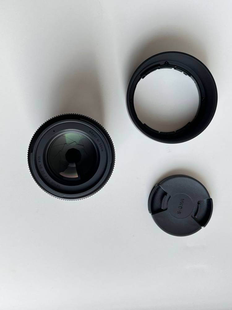 시그마 56mm F1.4 X마운트 민트급 이미지