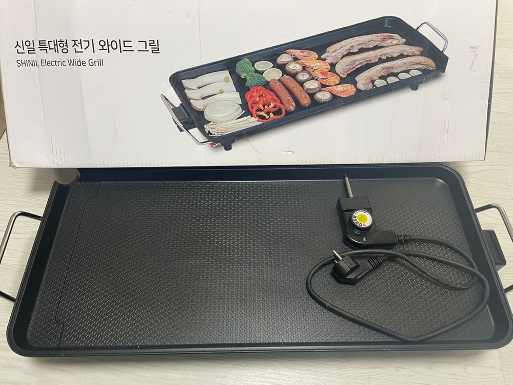 전기 와이즈 그릴 삼겹살 전기팬--1