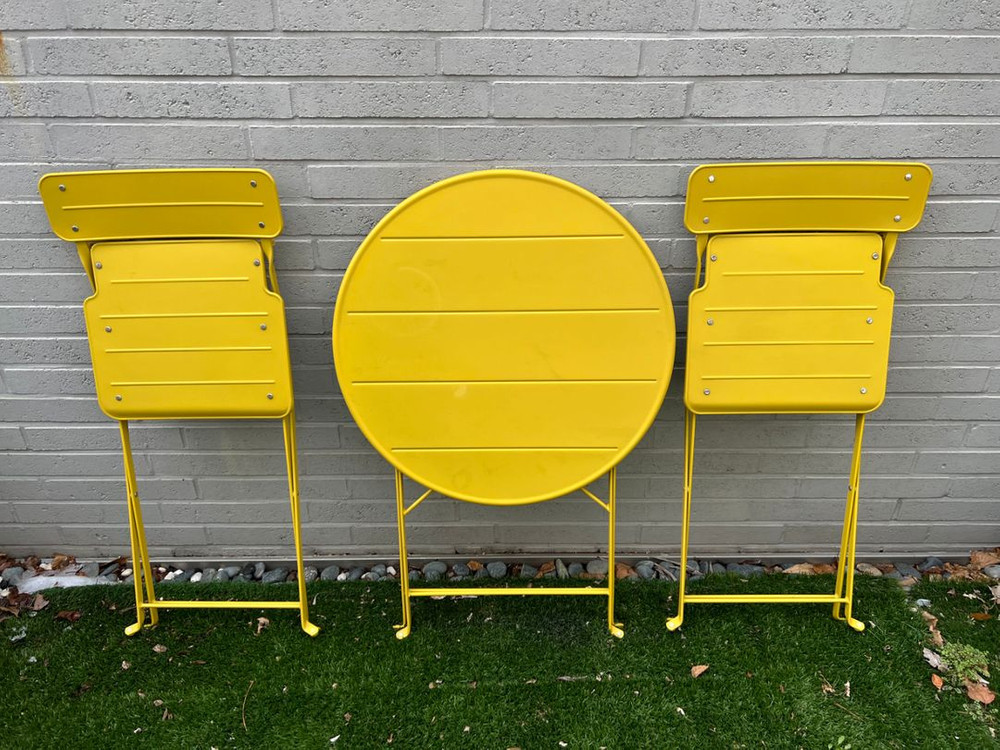 이케아 순쇠 야외테이블 야외의자 이미지