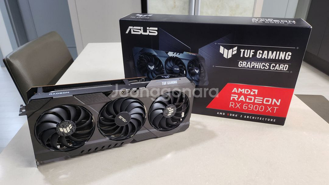 Asus tuf RX 6900xt T16G 그래픽카드--0