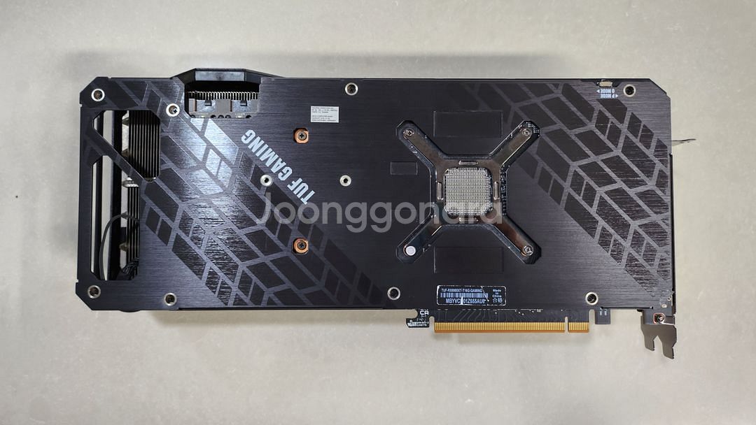 Asus tuf RX 6900xt T16G 그래픽카드--2