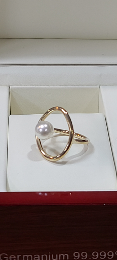 진주셋팅 프리사이즈디자인 반지 이미지