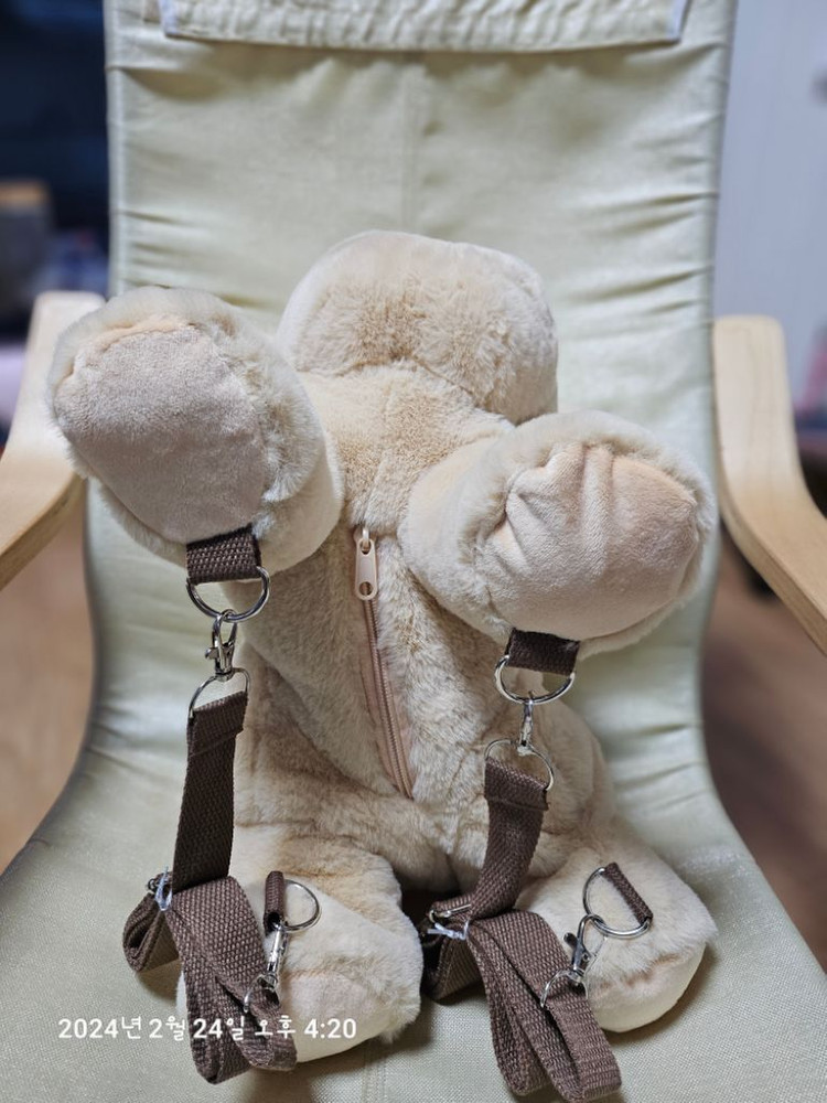 (새제품)강아지 백팩 두마리 이미지