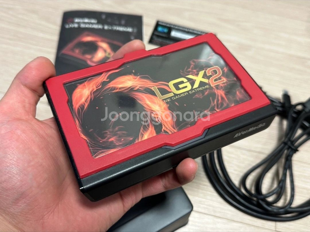 외장 캡쳐보드 에버미디어 LGX2 4K(풀박스/A급)--2