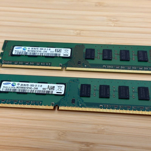 삼성 DDR3 램 10600u 양면 2GB * 2개