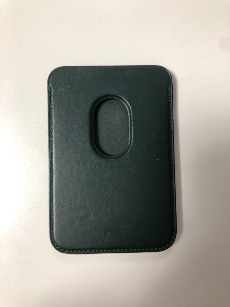 서울)아이폰 맥세이프 카드지갑 다크그린 이미지
