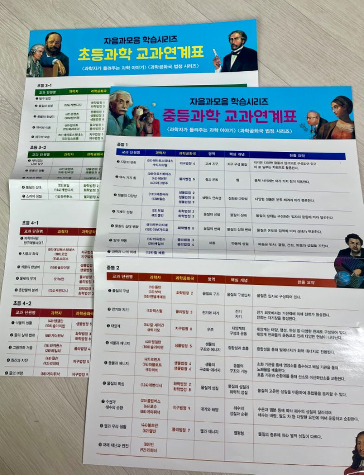 과학자가들려주는 과학이야기 이미지