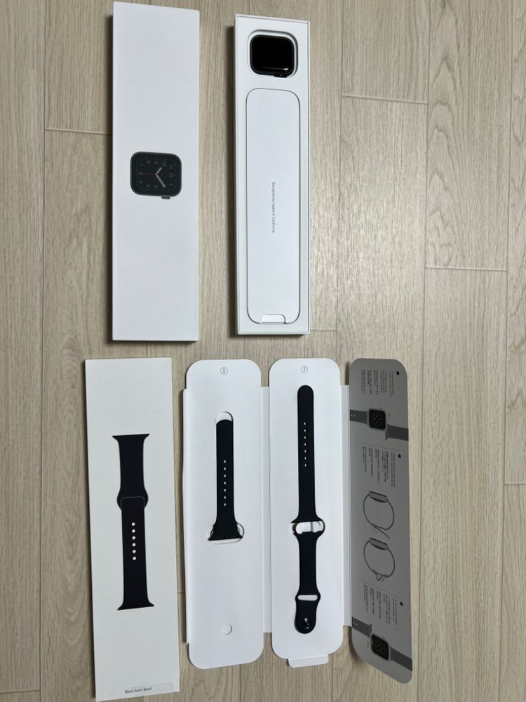 애플워치 se 1세대 스페이스그레이 40mm 이미지