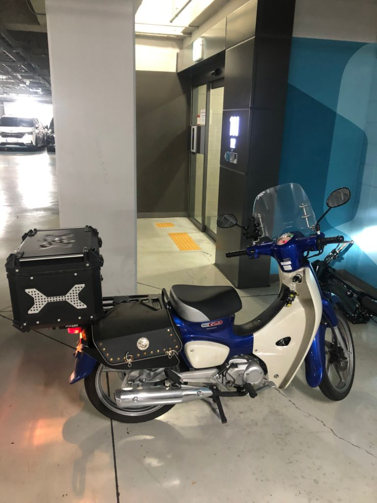 21년식 슈퍼커브 이미지