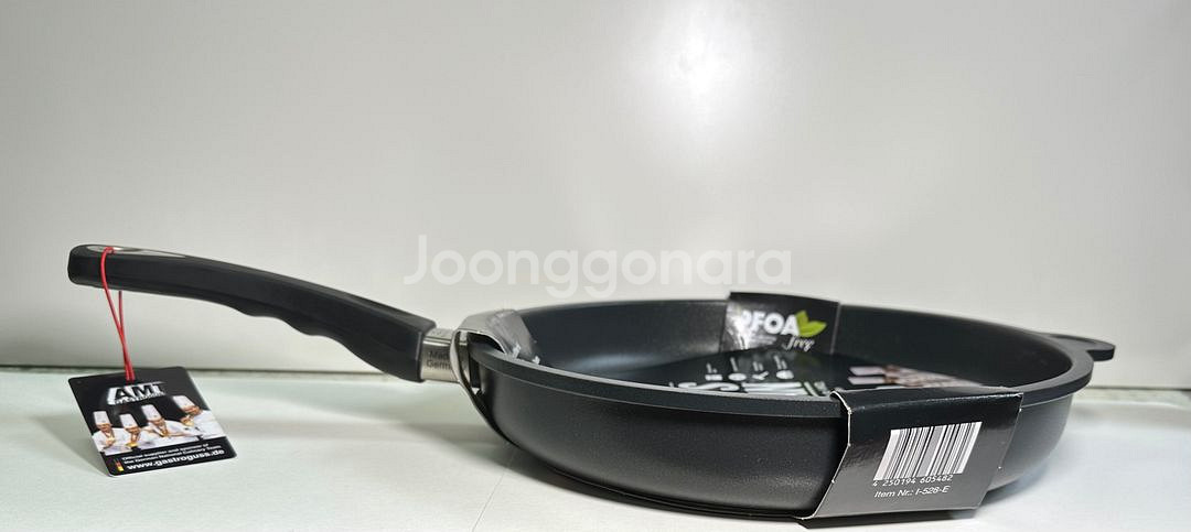(새상품)AMT 주물 독일 프라이팬 28cm 원형--1