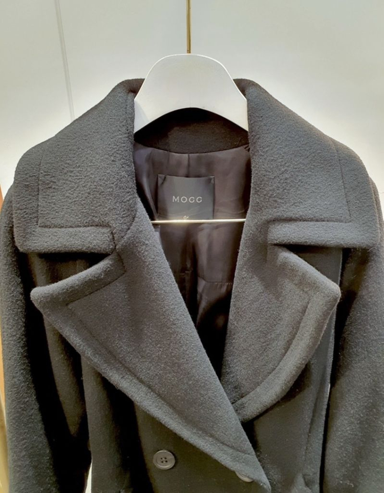 모그 MOGG 케이프 블랙 울 여성코트 (Ssize) 이미지