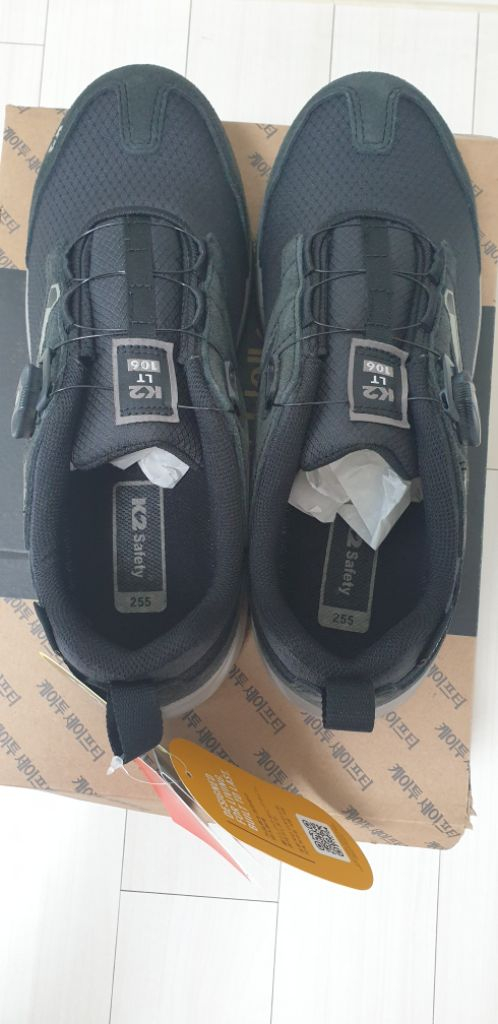 (새제품)케이투 보아 안전화 K2 LT106 (BK) 이미지