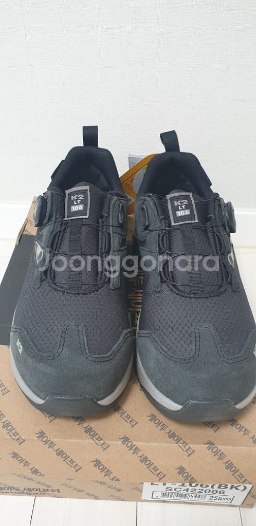 (새제품)케이투 보아 안전화 K2 LT106 (BK)--1