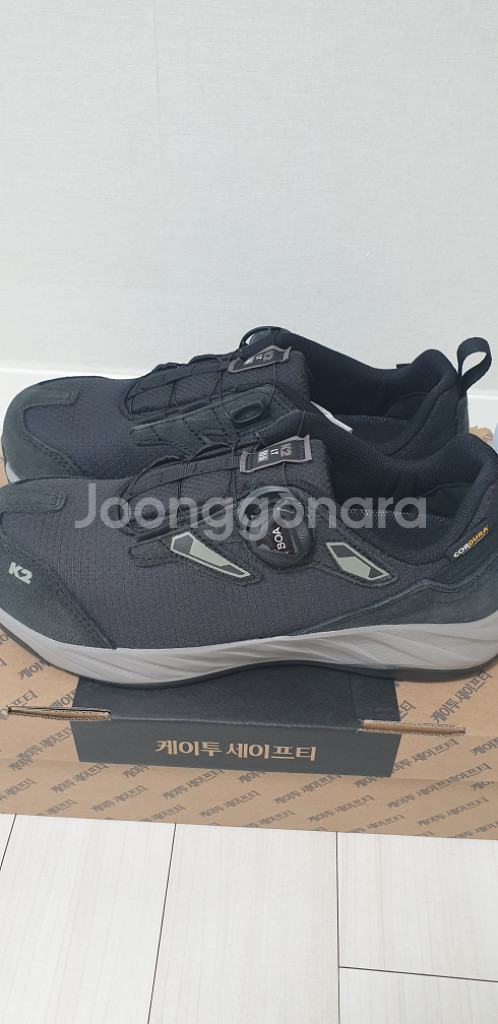 (새제품)케이투 보아 안전화 K2 LT106 (BK)--2