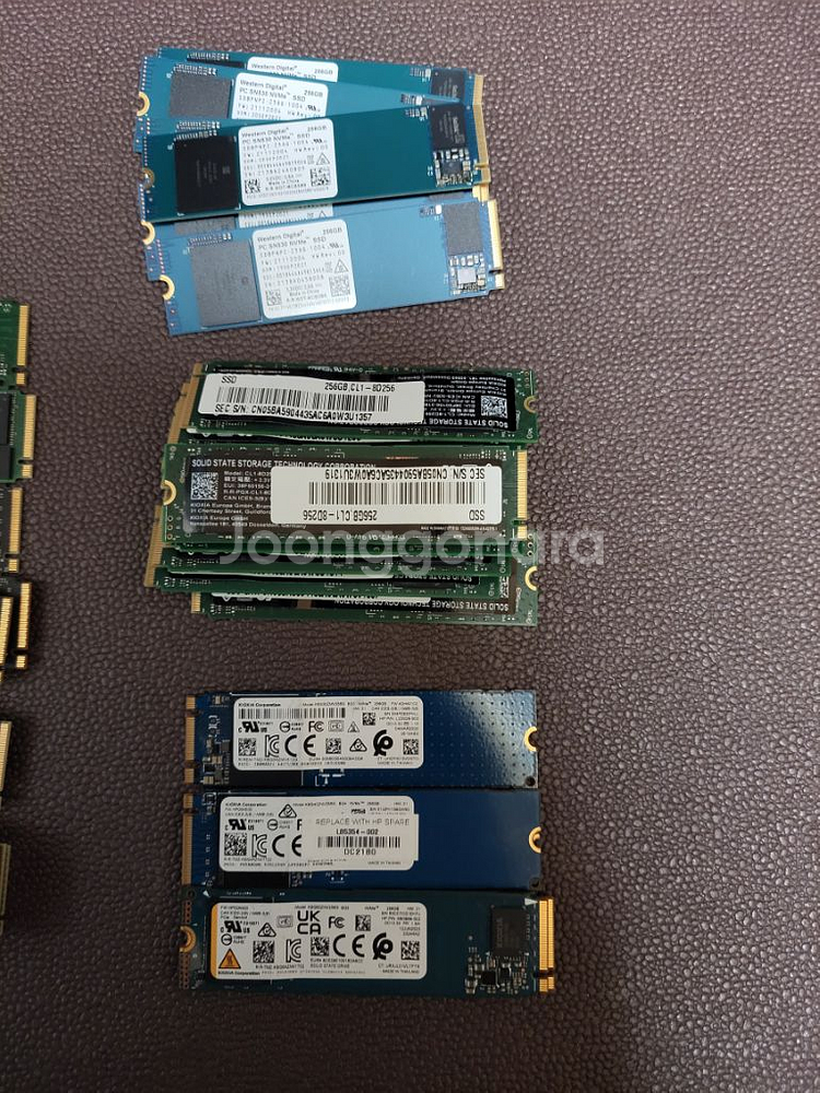 컴퓨터 저장장치 m.2 nvme ssd 여러가지--4