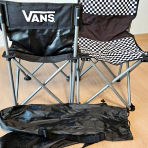 반스 체커 접이식 캠핑 체어 의자 Vans