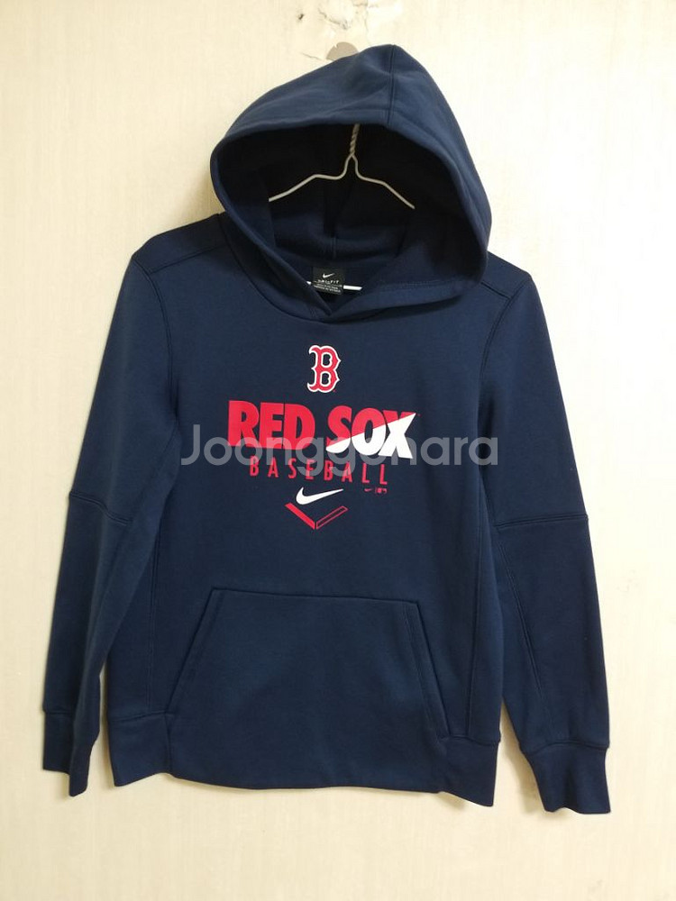 남여주니어 보스턴레드삭스 기모 후드티(스판10-12)--7