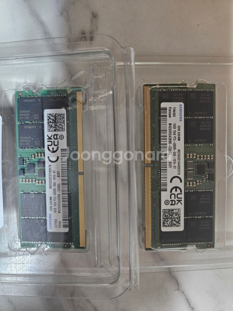 (노트북) DDR5 16GB x 2개--0