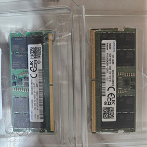 (노트북) DDR5 16GB X 2개