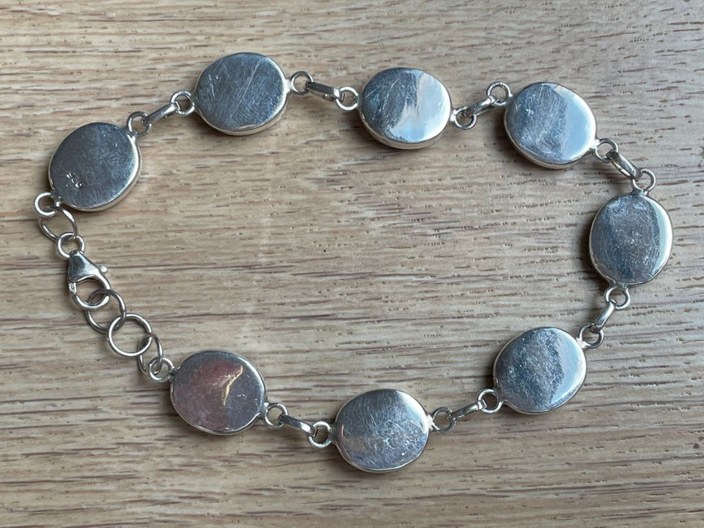 925실버 목걸이 펜던트/귀걸이/팔찌 세트판매--6