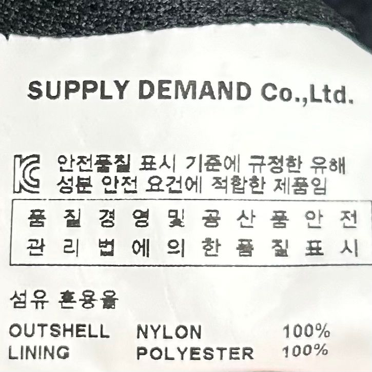 [남여공용 95]본챔스 오버핏 나일론 바람막이 이미지