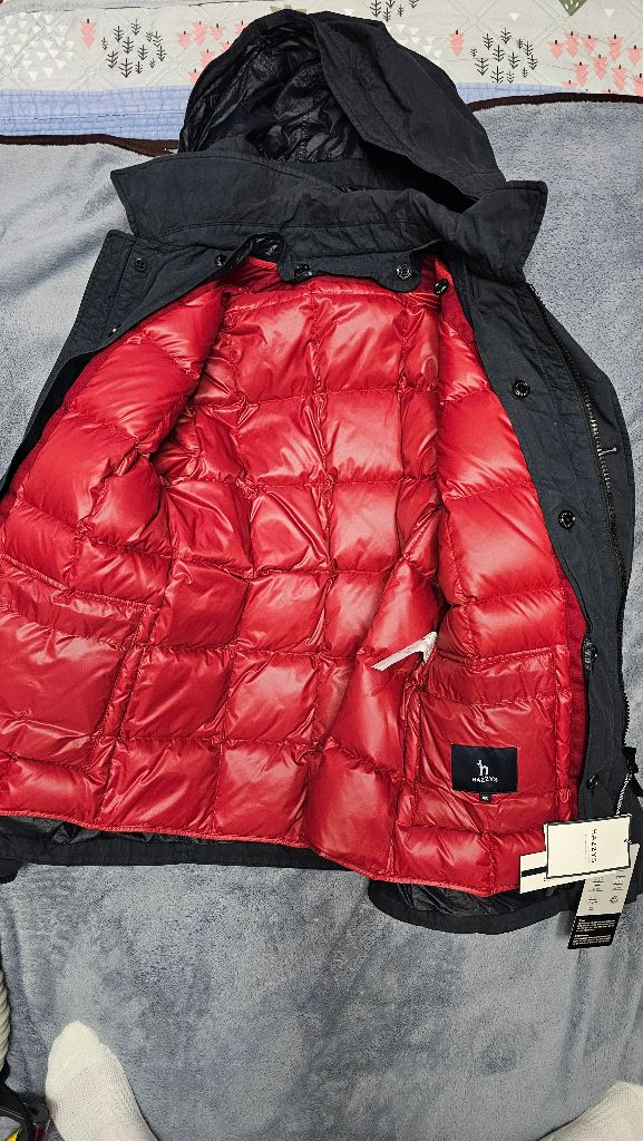 해지스 다운 패딩 점퍼(100사이즈 미착용) 이미지