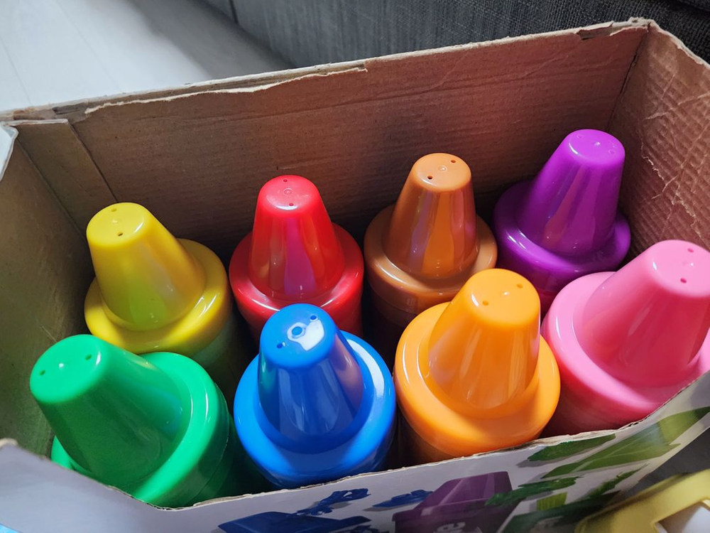 러닝리소스 레인보우 크레용 이미지