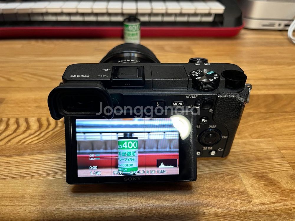 소니 미러리스 카메라a6400 / 무선마이크(rode)--5