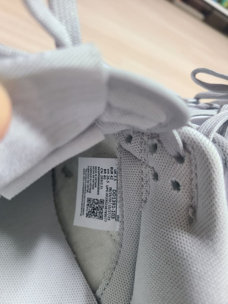 나이키 덩크로우 그레이 265 이미지