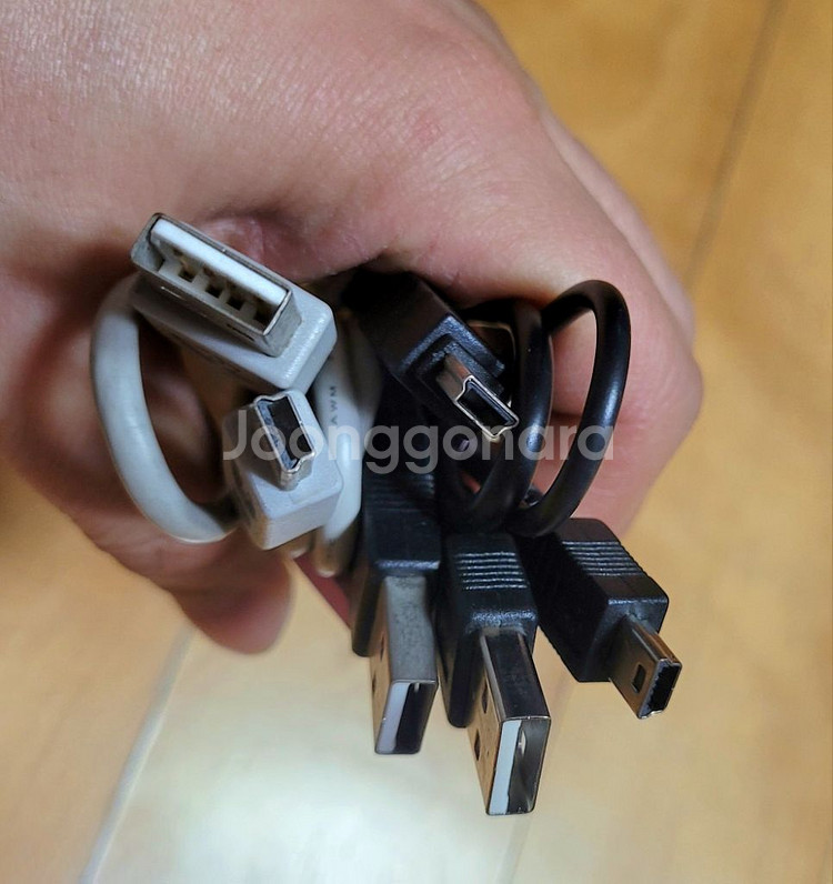 미니 USB 타입B 케이블 1개 = 700원--2