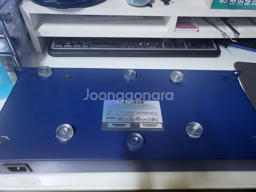 NETGEAR GS724T V4 스위칭허브--1