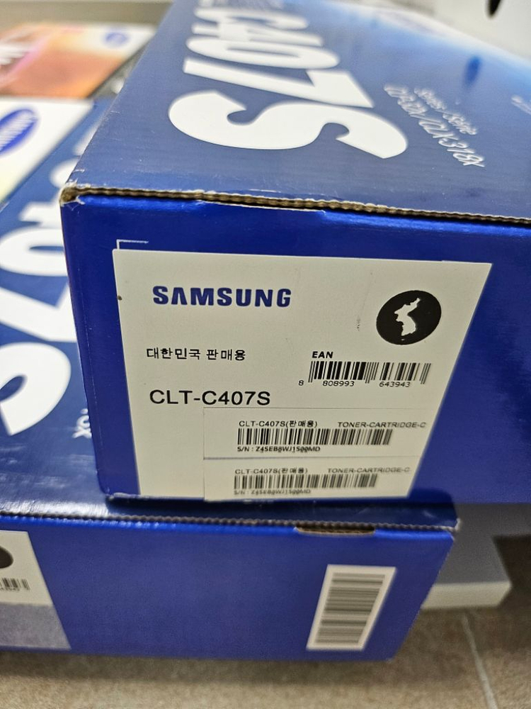 삼성정품토너 8개 일괄 5만원 이미지