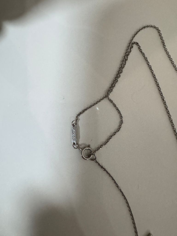 정품 티파니앤코 티스마일 목걸이 이미지