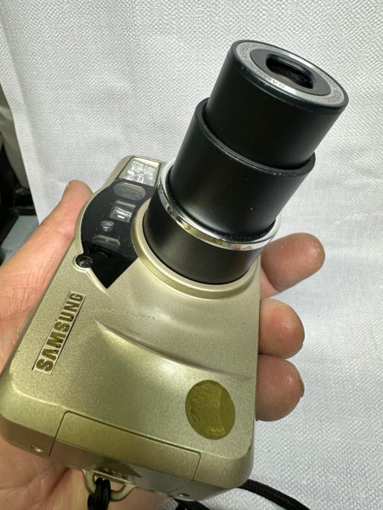 삼성 케녹스105QS필름카메라 작동외관굿 이미지