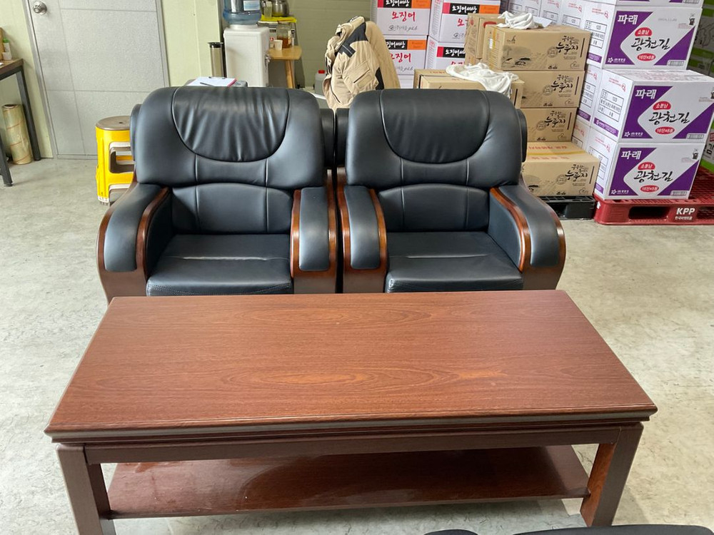 사무실쇼파세트 이미지